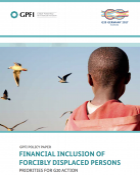 Policy Paper on Financial Inclusion of Forcibly Displaced Persons - cover